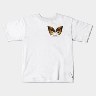 Great Horned Owl Eyes Kids T-Shirt